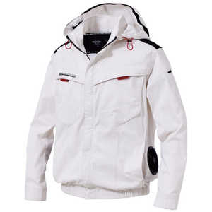村上被服 HOOH サイドファン長袖フードジャケット 8L シルバーグレー V25128L39 村上被服 HOOH サイドファン長袖フードジャケット 8L シルバーグレー V25128L39