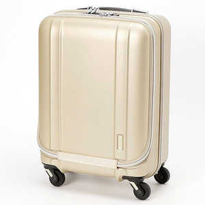 ＜コジマ＞ シフレ ゼログラ 静音キャスター搭載の超軽量スーツケース 35L マットゴールド H035MTGD ZER209446MTGD画像