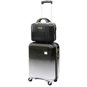 ＜コジマ＞ ACE スーツケース 66L ワールドトラベラー(World Traveler) サグレス(SAGRES) ブラックカーボン H68ブラック WORLD6062BK