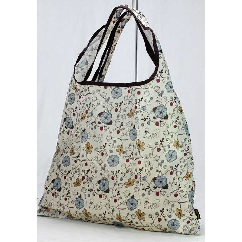 ハピタス エコバッグ Hap7059pn30 フラワーベージュ ハピタス エコバッグ Hap7059pn30 フラワーベージュ