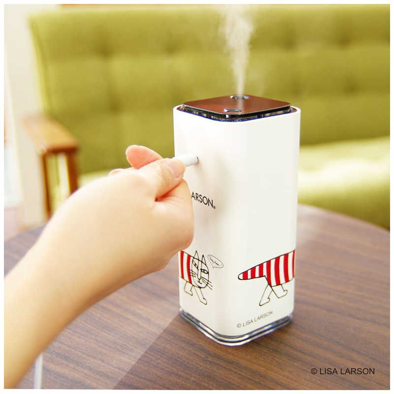 シフレ シフレ USB卓上加湿器 リサ・ラーソン [超音波式] ホワイト ACC7102LL9 ホワイト ACC7102LL9 ホワイト