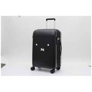 ハピタス ミッフィー 拡張式スーツケース B129.フェイスブラック/シルバー ［TSAロック搭載］ HAP2249-57
