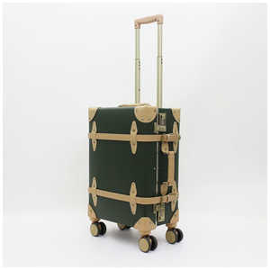 シフレ ユーラシア トランク ソフトキャリーバッグ 宿泊 目安:3泊?5泊 約36L グリーン/ベージュ EUR3112-53 シフレ ユーラシア トランク ソフトキャリーバッグ 宿泊 目安:3泊?5泊 約36L グリーン/ベージュ EUR3112-53