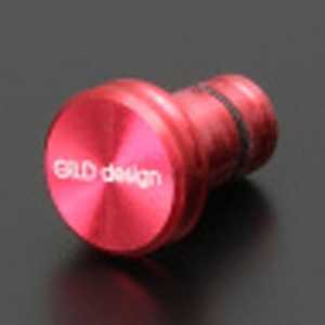 GILDDESIGN 〔イヤホンジャックアクセサリー〕　New earphone jack cover　レッド　GA-200R GA200R