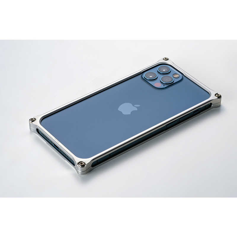 GILDDESIGN GILDDESIGN ソリッドバンパー for iPhone 12/12 Pro シルバー GI-428S GI-428S