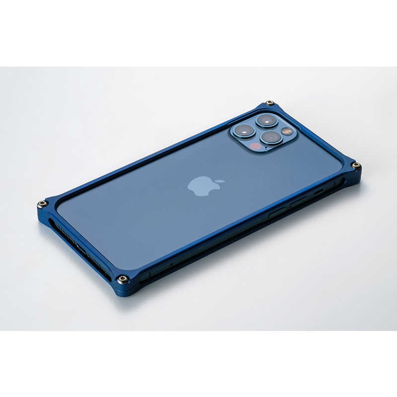 GILDDESIGN GILDDESIGN ソリッドバンパー for iPhone 12/12 Pro マットブルー GI-428MBL GI-428MBL