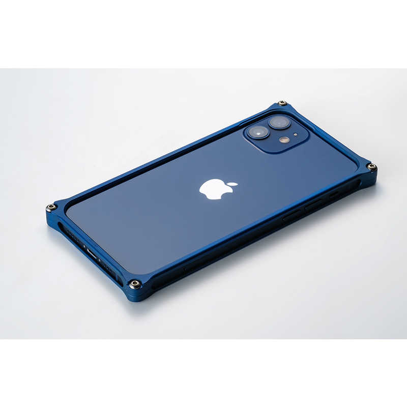 GILDDESIGN GILDDESIGN ソリッドバンパー for iPhone 12 mini マットブルー GI-429MBL GI-429MBL