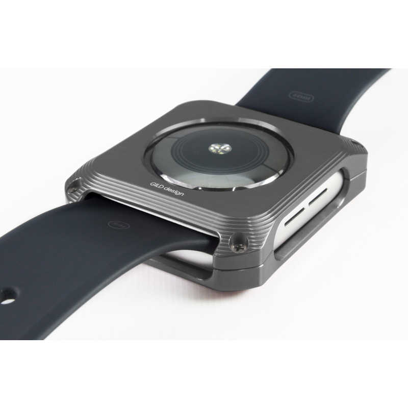 GILDDESIGN GILDDESIGN Solid bumper for Apple Watch グレー（40mm、Series4．5．6/SE用） 49331 49331
