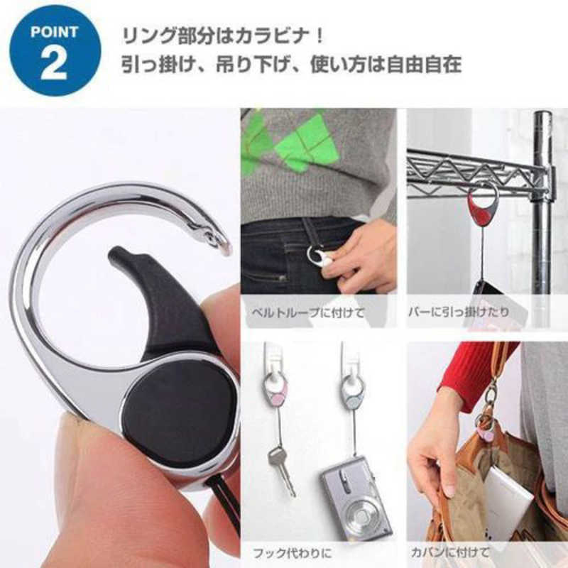 HAMEE HAMEE ハンドリンカーエクストラ携帯ネックストラップ 41‐127346 (レッド) 41‐127346 (レッド)