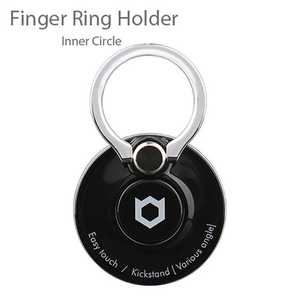 HAMEE 〔スマホリング〕 iFace Finger Ring Holder インナーサークルタイプ IFACEリングICBK ブラック HAMEE 〔スマホリング〕 iFace Finger Ring Holder インナーサークルタイプ IFACEリングICBK ブラック