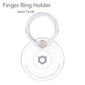 HAMEE 〔スマホリング〕 iFace Finger Ring Holder インナーサークルタイプ IFACEリングICWH ホワイト 