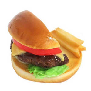 HAMEE 食品サンプルスタンド チーズバーガー 54-800119 HAMEE 食品サンプルスタンド チーズバーガー 54-800119