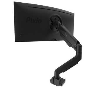 PIXIO ピクシオ Pixio モニターアーム シングル 耐荷重18kg 17～49インチ対応 Pixio ブラック PS2S-O