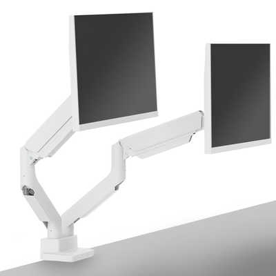 Pixio デュアルモニターアーム ホワイト PIXIO ピクシオ Pixio モニターアーム デュアル 耐荷重15kg 17～35
