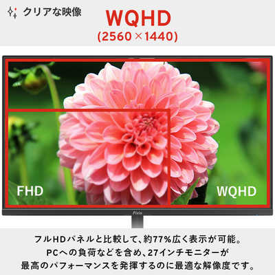 PIXIO USB-C対応 ゲーミングモニター 有機EL WQHD(2560×1440 PIXIO USB-C対応 ゲーミングモニター 有機EL WQHD(2560×1440