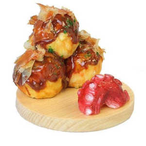HAMEE 食品サンプルスタンド たこ焼き 54-811634 HAMEE 食品サンプルスタンド たこ焼き 54-811634