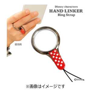 HAMEE HandLinker ベアリングストラップ「ディズニー」(ミニー) HANDLINKERリングミニー HAMEE HandLinker ベアリングストラップ「ディズニー」(ミニー) HANDLINKERリングミニー