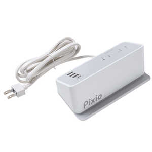 PIXIO AC��USB TAP COMPACT �z���C�g PXAUTCW-O
