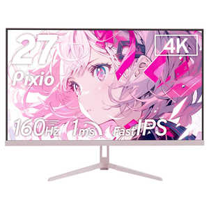 PIXIO ԥ ߥ󥰥˥ 27 160Hz 4K IPSѥͥ 1ms(GTG) 27 /4K(38402160) / ԥ PX27UWAVEK-O