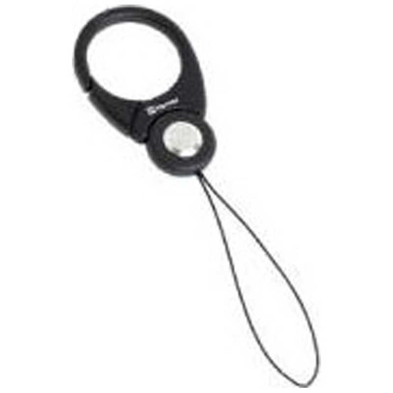 HAMEE HAMEE HandLinker Putto Carabiner カラビナリング携帯ストラップ PUTTOカラビナリングBK PUTTOカラビナリングBK