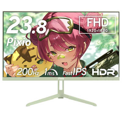 PIXIO ピクシオ ゲーミングモニター 23.8インチ 200Hz FHD Fast IPS 
