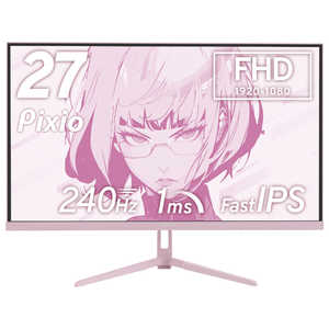 PIXIO ԥ ߥ󥰥˥ 240Hz FHD IPSѥͥ 1ms(GTG) 27 /եHD(19201080) /磻ɡ ԥ PX279WAVEK-O