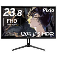 PIXIO ゲーミングモニター PX246WAVE-O Pixio ［23.8型 /フルHD(1920