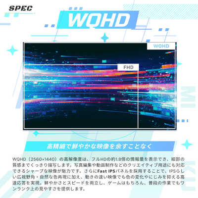PIXIO ゲーミングモニター PX278 Wave「初音ミク」コラボモデル ［27型