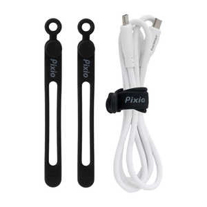 PIXIO ケーブルタイ BK ブラック PXSCT3BK-O PIXIO ケーブルタイ BK ブラック PXSCT3BK-O