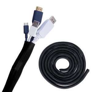 PIXIO �P�[�u���J�o�[ �u���b�N PXTCS3BK-O