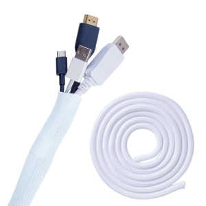 PIXIO �P�[�u���J�o�[ �z���C�g PXTCS3WH-O