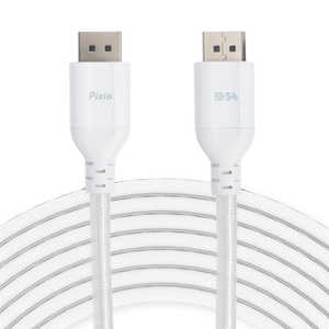 PIXIO DP2.1�P�[�u�� WH Pixio �m2m�n �z���C�g PXD21542WH-O