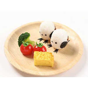 HAMEE 食品サンプルスタンド シマエナガおにぎりプレート 54-874585 HAMEE 食品サンプルスタンド シマエナガおにぎりプレート 54-874585