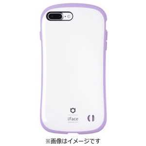 HAMEE iPhone 7 Plus用　iface First Class Pastelケース　ホワイト/パープル IP7PIFACEPASTELWHPU