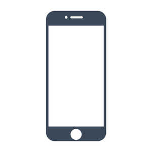 HAMEE [iPhone 8/7/6s/6専用]iFace ラウンドエッジ強化ガラス 液晶保護シート Reflection/ネイビ 41-890226