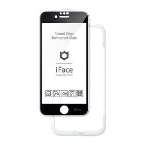 HAMEE iPhone SE 2/8/7/6s/6 iFace Round Edge Tempered Glass Screen Protector 饦ɥå饹 ݸ 41-890264 ֥å