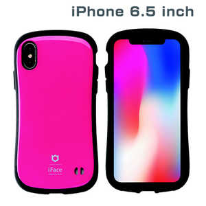 HAMEE iPhone XS Max 6.5インチ専用iFace First Class Standardケース（ホットピンク） 41-897034 41-897034