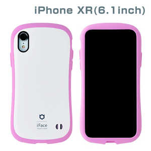 HAMEE ［iPhone XR専用］iFace First Class Pastelケース（ホワイト/ピンク） 41-899106