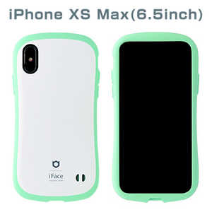 HAMEE [iPhone XS Max専用]iFace First Class Pastelケース 41-899311(ホワイト/ミント)