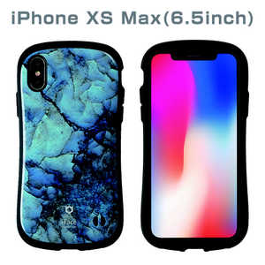 HAMEE [iPhone XS Max専用]iFace First Class Marbleケース 41-899434(ブルｰ)