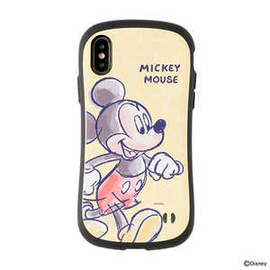 HAMEE ［iPhone XS/X専用］ディズニーキャラクターiFace First Classケース　ミッキーマウス/水彩 41-903803