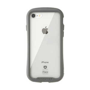 HAMEE iPhone SE 第3・2世代 4.7インチ/ iPhone 8/7専用 iFace Reflectionハイブリッドガラスケース(グレー) 41-907115(グレｰ)