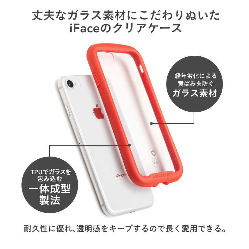 HAMEE HAMEE iPhone SE 第3世代/第2世代/8/7専用 iFace Reflectionハイブリッドガラスケース(ベージュ) 41-907146(ベｰジュ) 41-907146(ベｰジュ)