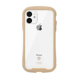 HAMEE iPhone 11 6.1インチ iFace Reflection強化ガラスクリアケース 41-907399 ベｰジュ