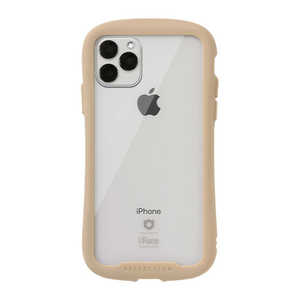 HAMEE iPhone 11 Pro Max 6.5インチ iFace Reflection強化ガラスクリアケース 41-907443 ベｰジュ