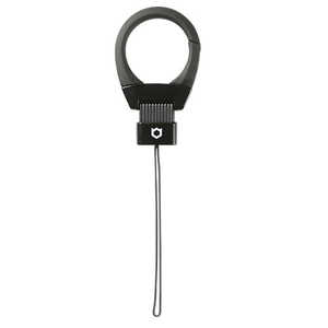 HAMEE iFace Quick Release カラビナリングストラップ 41-909812 ブラック HAMEE iFace Quick Release カラビナリングストラップ 41-909812 ブラック