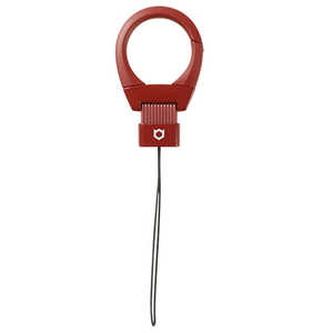 HAMEE iFace Quick Release カラビナリングストラップ 41-909829 バーガンディ HAMEE iFace Quick Release カラビナリングストラップ 41-909829 バーガンディ