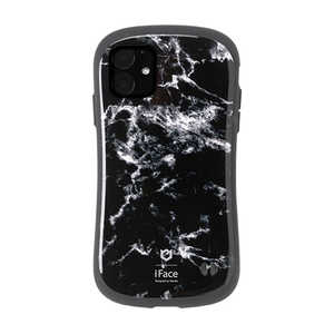 HAMEE 【アウトレット】iPhone 11 6.1インチ iFace First Class Marbleケース 41-912195 ブラック