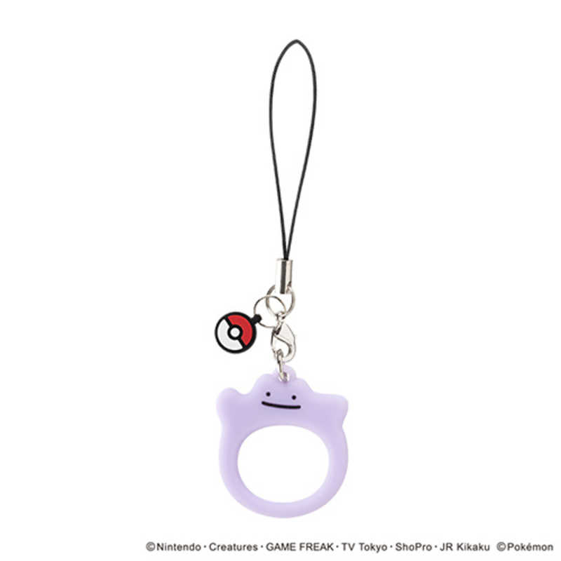 Hamee ポケットモンスタｰ ポケモン シリコンリングストラップ メタモン 276