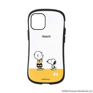 HAMEE iPhone 12 mini 5.4インチ対応PEANUTS/ピーナッツ iFace First Classケース iFace スヌーピー&チャーリー･ブラウン/イエロー 41-904-919774